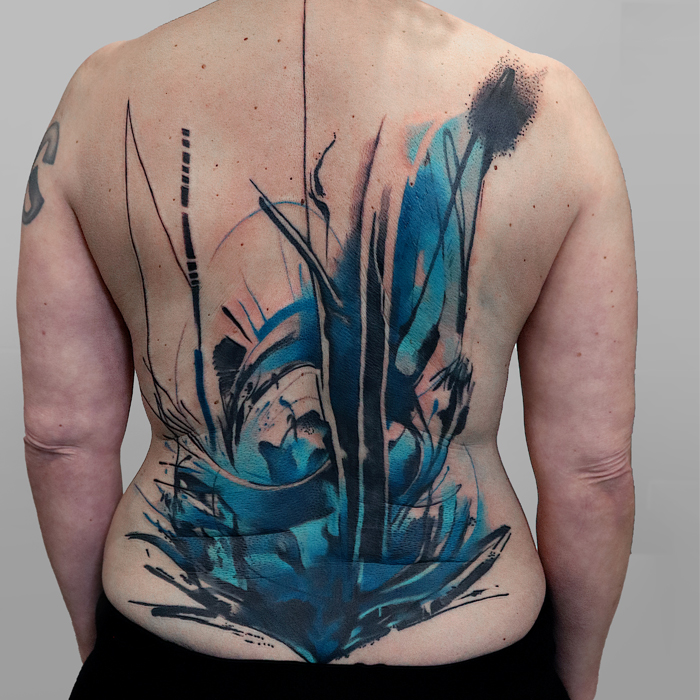 abstract tattoo