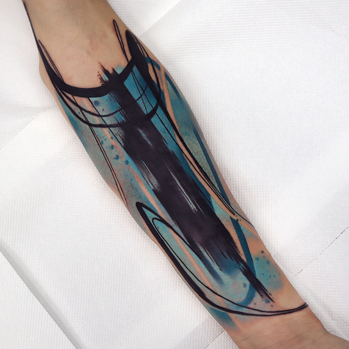 abstract tattoo