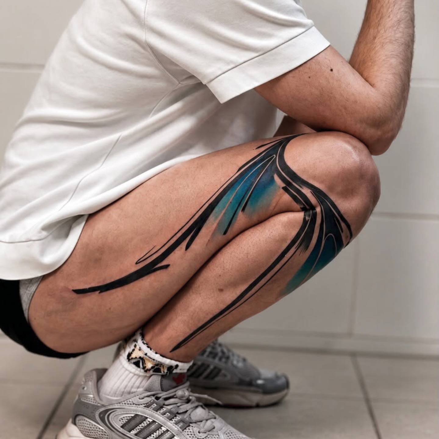 abstract tattoo