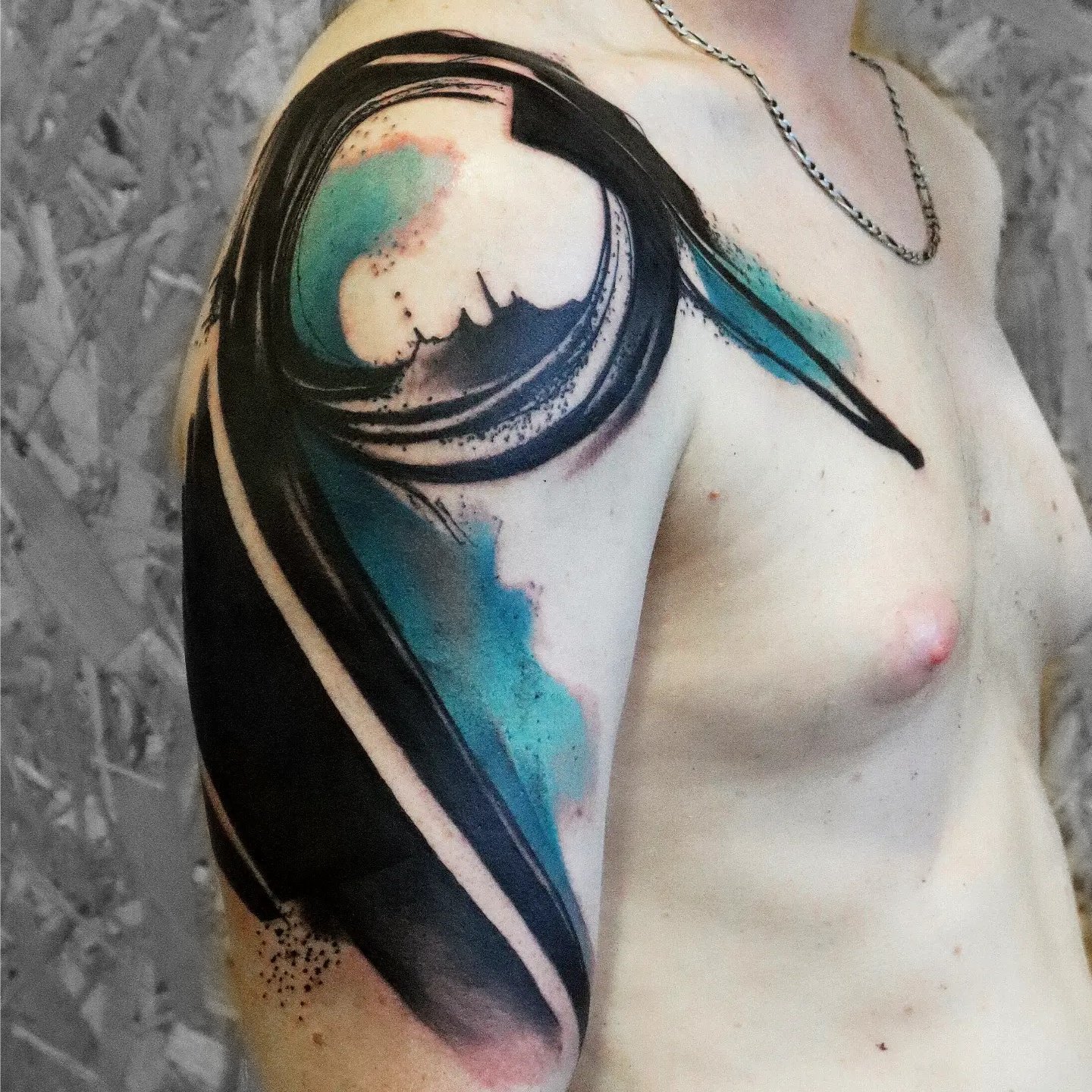abstract tattoo