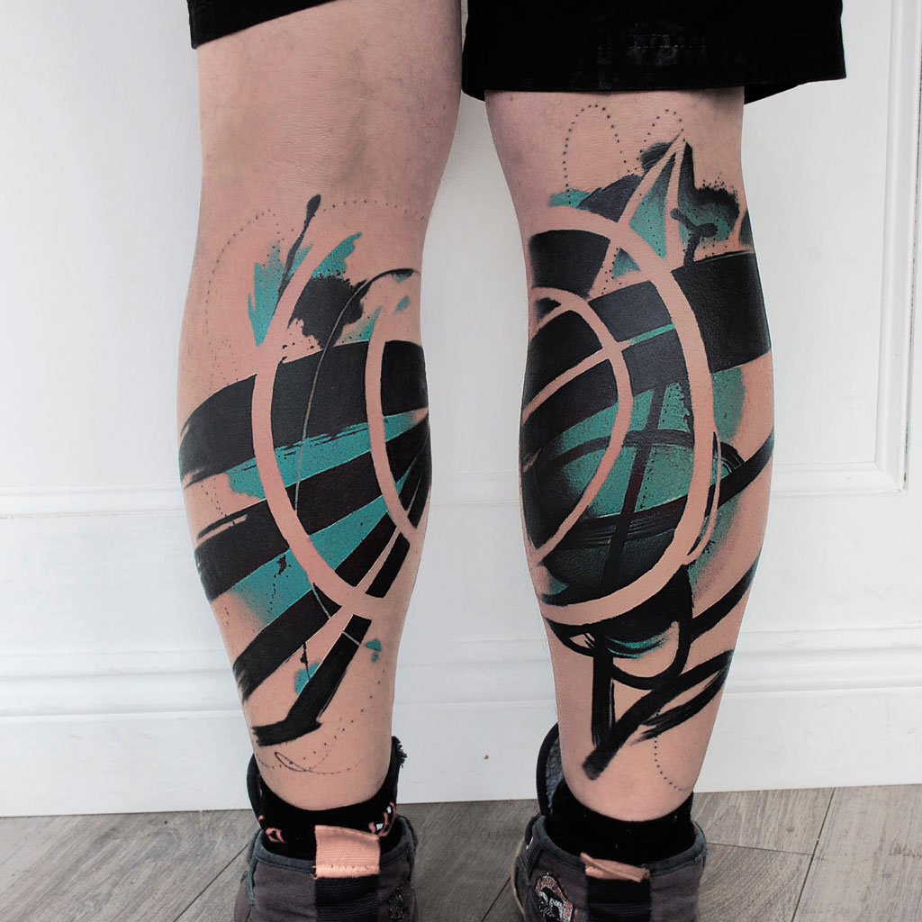 abstract tattoo