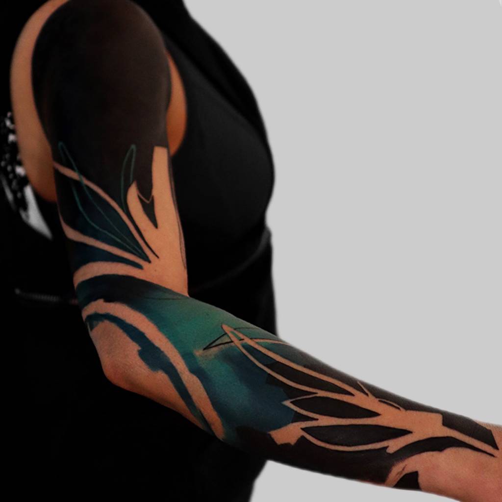 abstract tattoo