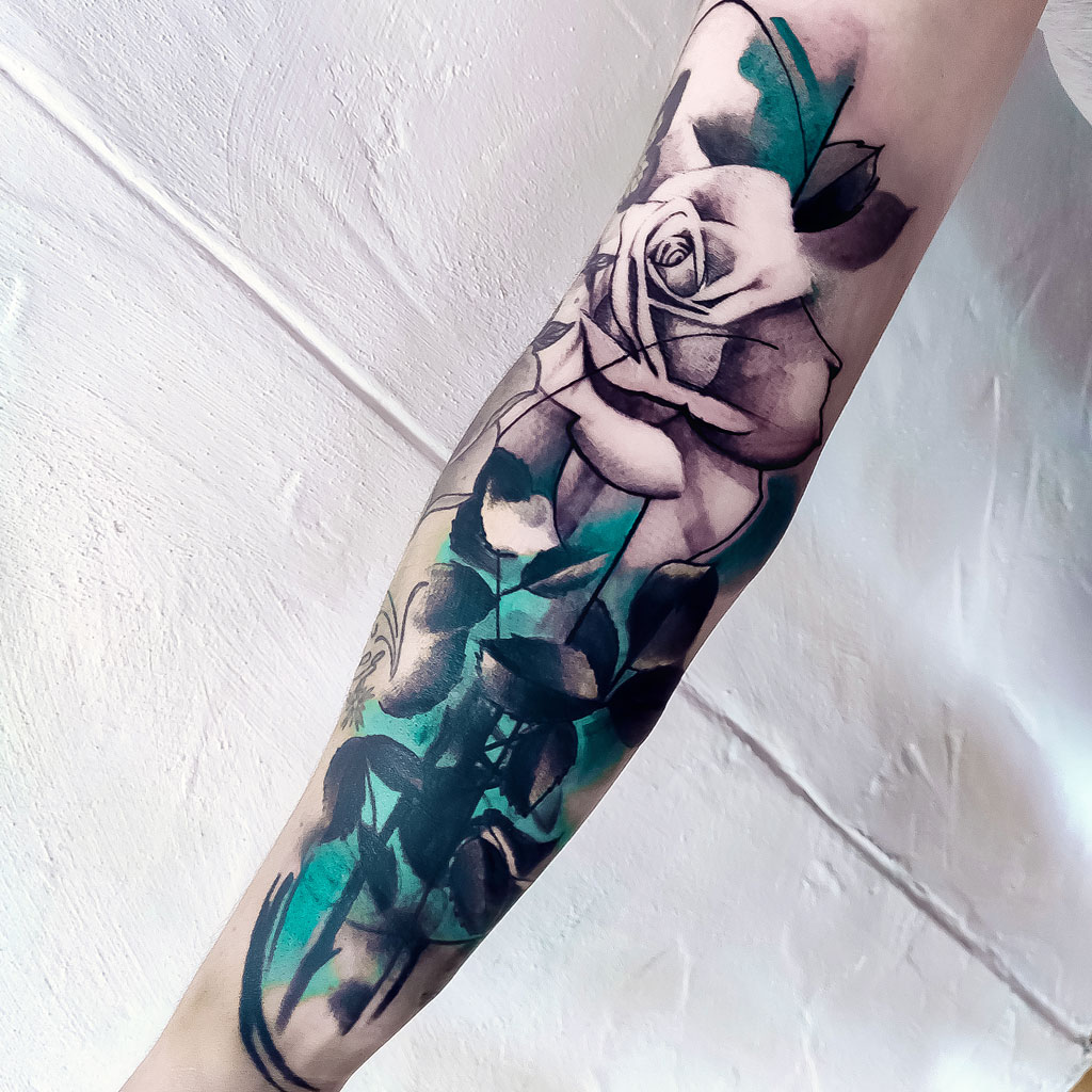 abstract tattoo
